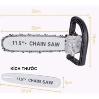 Lưỡi lam gắn máy mài Chainsaw