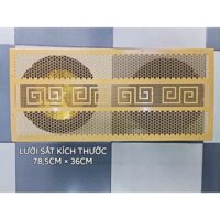 Lưới Loa 3 Tấc Đôi 36×78.5 Hoa Văn Đẹp Sơn Tĩnh Điện