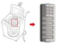 LƯỚI LỌC MÁY GIẶT LG 19KG, 22KG TH2519SSAK, TH2722SSAK - HÀNG CHÍNH HÃNG
