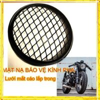 LƯỚI MẮT CÁO 💎 Lưới bảo vệ đèn pha xe máy, lắp trong, phù hợp các đèn pha có đường kính (15-17cm)