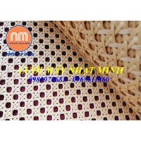 Lưới mây mắt cáo nhựa khổ 60 trang trí bộc đồ nội thất