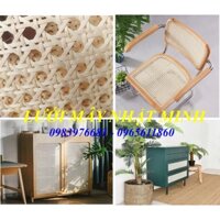 Lưới mây mắt cáo nhựa màu vàng khổ 70