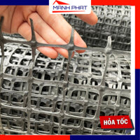 Lưới nhựa dẻo nguyên sinh loại lỗ 35mm dùng trong làm vườn và chăn nuôi gà vịt Mạnh Phát