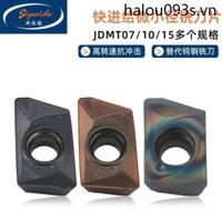 Lưỡi phay Cnc JDMT070204/070208Phiên bản Hitachi Thay thế Thép vonfram Khẩu độ nhỏ Hợp kim phay Các hạt