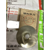 Lưỡi phay đĩa thép gió HSS phi 160mm lỗ 32mm dầy 1mm,2mm,3mm..,có chốt cavet chuyên phay thép,nhôm,nhựa,đồng..