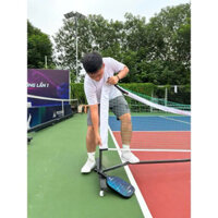 Lưới Pickleball luồn khung sợi TPE Cước Xanh to Cao Cấp 6.7m X 0.91m Tiêu chuẩn