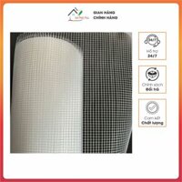Lưới sợi thủy tinh 3x3 (cuộn 50m). Gia cường chống thấm bề mặt nền, tường, sàn bê tông.