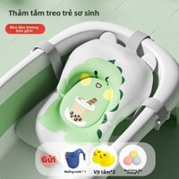 Lưới tắm cho bé có thể ngồi hoặc nằm xuống đa chức năng có thể điều chỉnh bồn tắm túi lưới treo thảm tắm