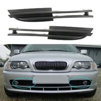 Lưới tản nhiệt đèn sương mù cản trước phía dưới DRO- L / R 51117032613 51117032614 Cho Xe BMW E46 02-05