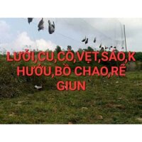 lưới tàng hình 60m 8p cao 6m 5 dây 4 túi