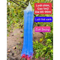 LƯỚI THÁI CÁ 3 MÀNG CHÌM SỢI CƯỚC 0.16 (CAO 1m2 Dài 90 Mét )  - LƯỚI CÁ-LƯỚI BẮT CÁ -LƯỚI ĐÁNH  CÁ -LƯỚI BÉN-LƯỚI XANH