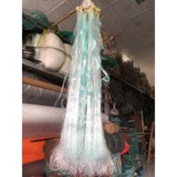 Lưới thái xanh ngọc 10phân(then5) dài 100m cao 1m2 1m5 2mét bắt cá 400gam đến 2kg