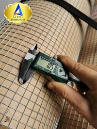 Lưới thép hàn mạ kẽm mắt 10mm dày 1.2 ly
