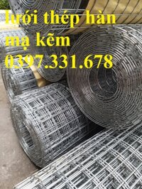 Lưới thép hàn phi 3 ô 50x50 mạ kẽm hàng sẵn kho