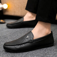 Lười Thoải Mái Slip-On Giày Nam Chống Trơn Trượt Mùa Xuân Anh Trang Trọng Mặc Giày Đơn Ôn Châu Giày Da Kinh Doanh Thoáng Khí