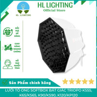 Lưới Tổ Ong Softbox Bát Giác Triopo KS55, K65/KS65, K90/KS90, K120/KP120 - Chụp Ảnh Chuyên Nghiệp HL Lighting