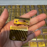 Lưỡi tông đơ mài chuốt màu vàng chuyên dụng cho BABYliss, POP, Kemei hàng cao cấp giảm nóng tuyệt đối.