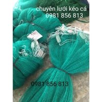 Lưới vét cá – Lưới quét cá ao hồ cước Thái mắt 4cm dài 40 cao 2m5 túi 5m siêu bền siêu thoáng sale hot hot