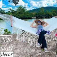 Lưới võng nằm treo bãi biển, sân vườn, resort