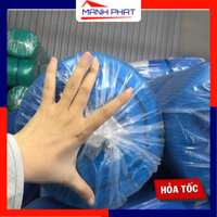 Lưới xây dựng lưới bao che công trình che chắn bụi chống vật rơi che chắn an toàn cho công nhân 2 màu Mạnh Phát