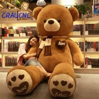Luol Gấu Bông Đồ Chơi Sang Trọng, PP Cotton Lấp Đầy Nâu Hồng Gấu Bông Gối, Quà Tặng 80CM Mềm Khổng Lồ Nhồi Bông Gấu