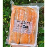 Lườn cá hồi đóng Khay - Thích hợp với các món chiên giòn, kho, nướng, nấu lẩu,..