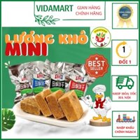 Lương Khô Mini Túi 500g, Lương khô mini Nội Địa Loại 1 Thơm Ngon Ít Béo Không Ngon Ko Lấy Tiền Đây Ạ, Ship Hỏa Tốc Hà Nộ