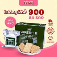 Lương khô quân đội 900 Ba Sao thùng sắt 4 kg