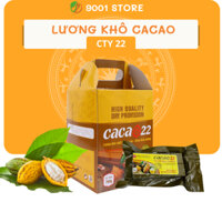 Lương Khô Vị Cacao - Hộp 700g Gồm 10 Gói - TIện Lợi Dùng Ăn Kiêng, Ăn Vặt - Tôm Vàng
