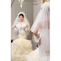 lúp nhũ cô dâu phồng cao