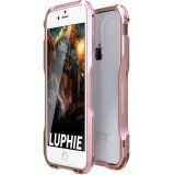 Luphie Metal Frame for iPhone 7 Plus Luxury Bicolor Aluminum Bumper Case 3D Stereoscopic Case Cover for iPhone7 Plus - intl