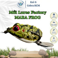 [Lures Factory] Mồi câu cá Mara Frog (Nhái Đồng) nhái hơi câu lửng gắn Lưỡi Đôi 8050 chính hãng BKK