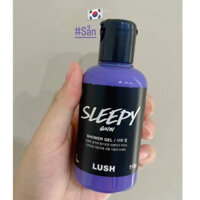 [LUSH] Sữa tắm Hàn Quốc handmade thuần chay - hương thơm thư giãn hoa Lavender oải hương Sleepy LUSH shower gel 110g