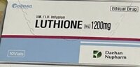 LUTHIONE 1200mg ( Glutathion ) H/10 LỌ( TIÊM TRUYỀN TRẮNG DA)