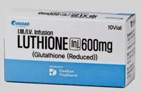 LUTHIONE 600 mg ( Glutathion ) H/10 LỌ( TIÊM TRUYỀN TRẮNG DA Hàn Quốc