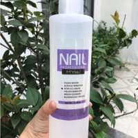 Lưu huỳnh, Dung dịch mầu trắng dùng để đắp bột móng tay, móng chân Lker- MyGel- lâu khô - 1000ml