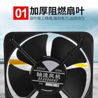 Lưu Lượng Bbb Trục Nhỏ 220V Silent Mini Fan Hộp Phân Phối Thông Gió Quạt Tản Nhiệt Công Nghiệp