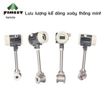 Lưu lượng kế dòng xoáy Famite LUGB Karman nhiệt độ và áp suất tích hợp khí nén dạng lỏng