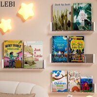 Lưu trữ sách ảnh Không đục lỗ Kệ treo tường Kệ treo tường Giá sách trẻ em Hộp lưu trữ