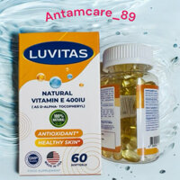 LUVITAS NATURAL VITAMIN E 400IU