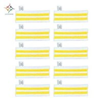 [Luxiangj8.vn] Cây lau nhà hơi nước Vải lau nhà bằng sợi nhỏ Rags Phụ tùng thay thế cho máy hút bụi cầm tay Easyfix Sc2 Sc3 Sc4 Sc5 10 chiếc