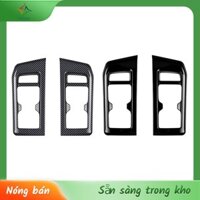 [Luxiang.vn] Xe Hàng Thứ Ba Ghế Cốc Nước Khung Miếng Dán Giá Đỡ Cốc Viền Cho Xe Toyota Prado LC250 2023