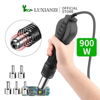 Luxianzi 8 Lỗ Súng Bắn Khí Nóng Tay Cầm BGA Làm Lại Thiếc Loại Súng Bắn Nhiệt Cho 858D + 8586D + 852D + + Làm Lại Bộ Hàn Dụng Cụ Sửa Chữa