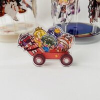 Luxiem vtuber nijisanji mô hình xe dây cót có thể chạy được acrylic standee