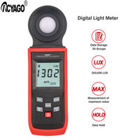 [Luxmeter Kỹ Thuật Số] Máy Đo Ánh Sáng RCYAGO TA8121 Để Chụp Ảnh Đầu Dò Có Thể Thay Thế 0.1 ~ 100000 Lux/FC Cho Siêu Thị Sân Khấu Nhà Kho Đèn Xe Hơi Thư Viện