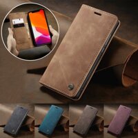 Luxury Leather Case for iPhone 14 Plus 13 Pro Max 12 Mini iphone13pro 14pro 5 5S SE Magnetic Phone Wallet Flip Cover