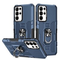 Luxury Shockproof Armor Case for Xiaomi Redmi Note 13 12 11 11S 10 10S 9 9S Pro Max 10X 12C 13C 9C 9T 10A 10C A1 A2 Car Metal Magnetic Ring Stand Phone Back Cover for Poco C40 X3 X3NFC M3 X4 X5 Pro