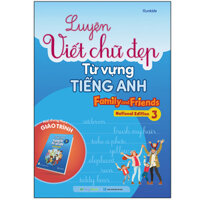 Luyện viết chữ đẹp từ vựng Tiếng Anh Family and Friends - National Edition 3