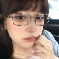 Luyisen Retro Vuông Thoáng Mát Kim Loại Bạc Kính Nhỏ Gọn Khung Kính Trơn Nữ