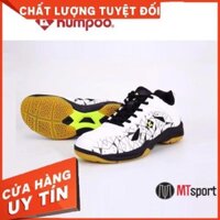 LV 10.10 Giày Cầu Lông Kumpoo KH-A21W Trắng Đen Uy Tín Tốt Nhất . :)) [ NEW ĐẸP ] . new XCv [ HÀNG ĐẸP ] hot ‣